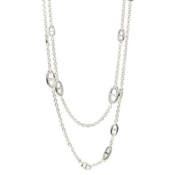 Pre Loved hermes Women Silver Necklaces - Picture 1 of 8